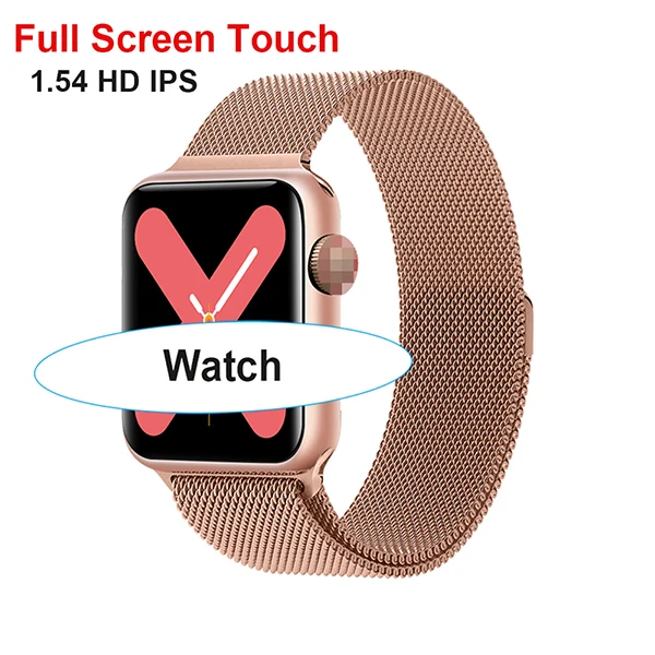 steel gold A iwo 12 pro lite Series 5 Smart watches Waterproof Sports Smartwatch ECG Heart Rate Monitor Blood Pressure For Women men kids - Цвет: steel gold A