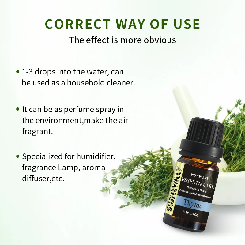 2 шт. эфирное масло гвоздика и тимьяна для ароматерапии |