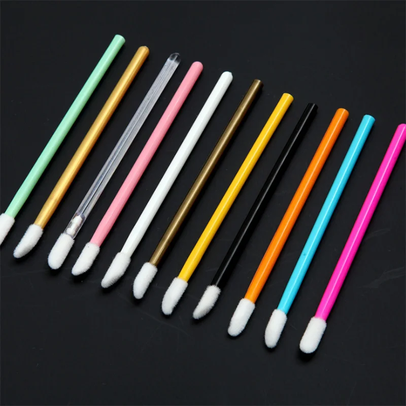 150 шт./упак. кисть для губ одноразовые кисточки блеск Губная помада глянцевый