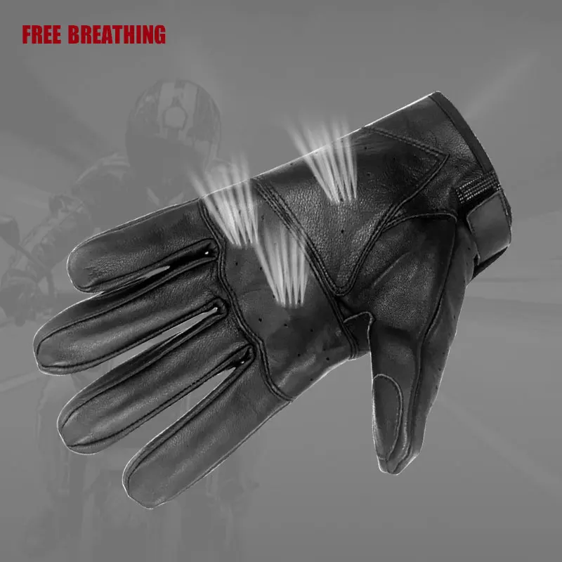 Тактические Спортивные перчатки из овчины для езды на мотоцикле износостойкие