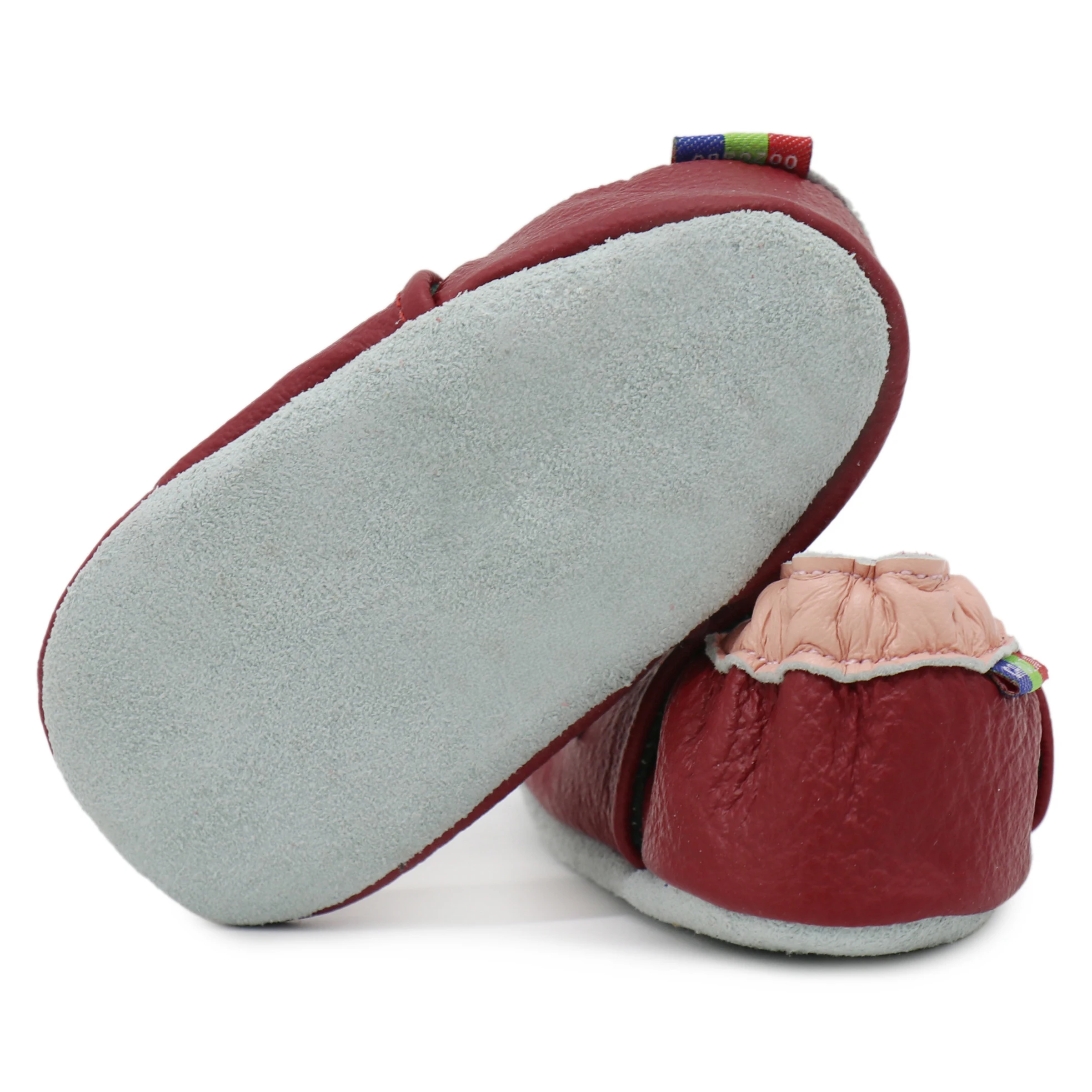 Shoeszoo-zapatos antideslizantes para beb&eacute;s reci&eacute;n nacidos, calzado suave de piel aut&eacute;ntica, dise&ntilde;o m&uacute;ltiple, para primeros pasos, 0-24 meses-5