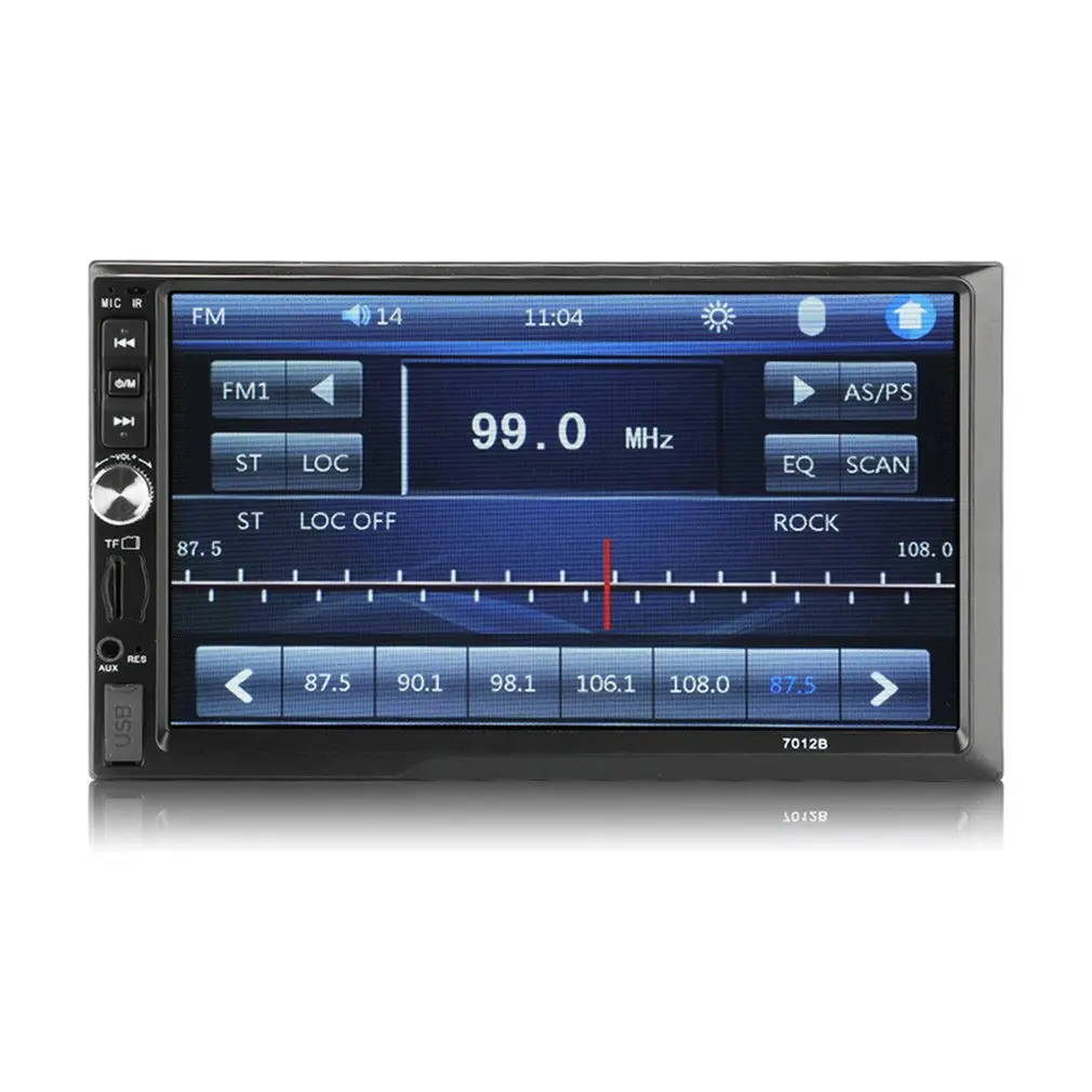 7080B Car Video Player 7 Inch with HD Touch Screen Stereo Radio MP3 MP4 MP5 Audio USB Auto Electronics | Инструменты