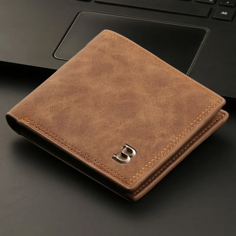 

2021 New Business Men Wallets Small Money Purses Wallets New Design Dollar Price Top Men Thin Wallet with Coin Bag Zipper Wallet