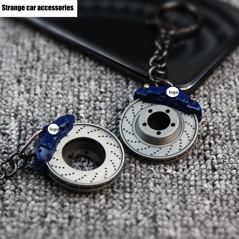 3D автомобильный Стайлинг Power тормозной диск эмблема брелок Кольца для M X1 X3 X4 X5 X6 X7