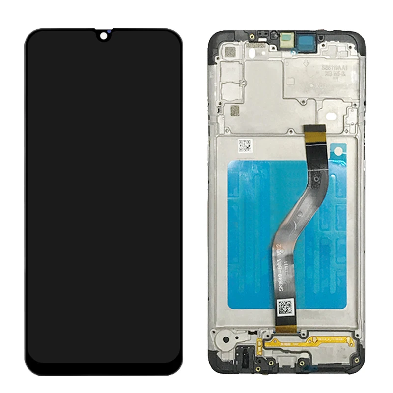 Оригинальный экран A207F для Samsung Galaxy A20S ЖК дисплей с рамкой 6 5 дюйма сенсорный в