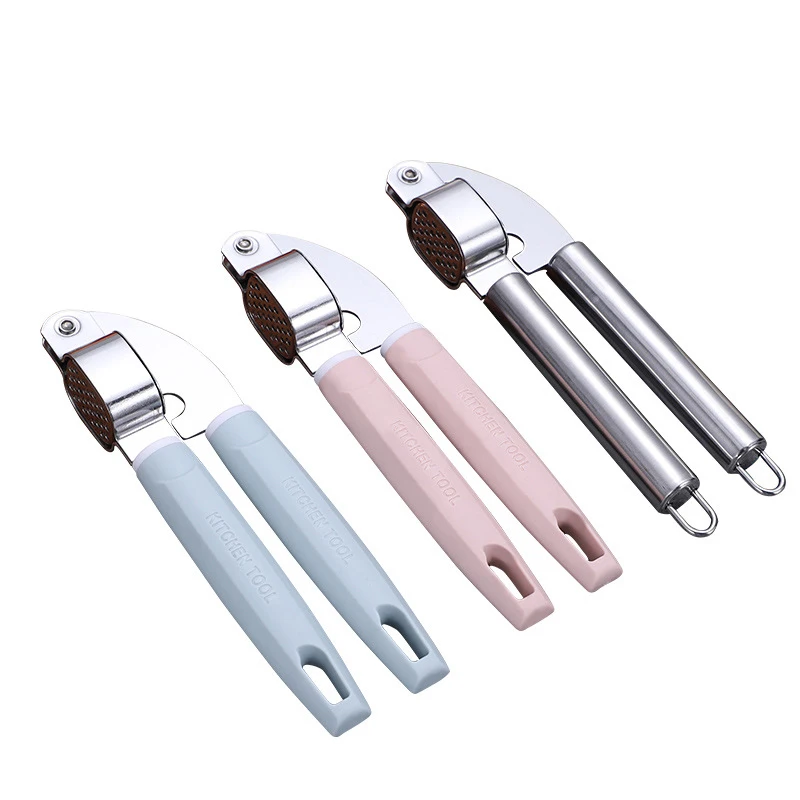 

Garlic Press Crusher Kitchen Cooking Vegetables Ginger Squeezer Masher Handheld Ginger Mincer Tools Kitchen Accessories