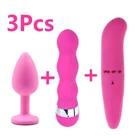 Анальный вибратор для точки G, Анальная пробка для женщин, Вагина, клитор, Эротические товары, секс-игрушки для мужчин, инструменты для взрослых для женщин, фаллоимитатор, секс-шоп