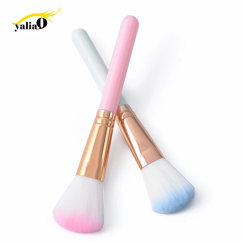 YALIAO профессиональные румяна рассыпчатая пудра Кисть для макияжа лица щек