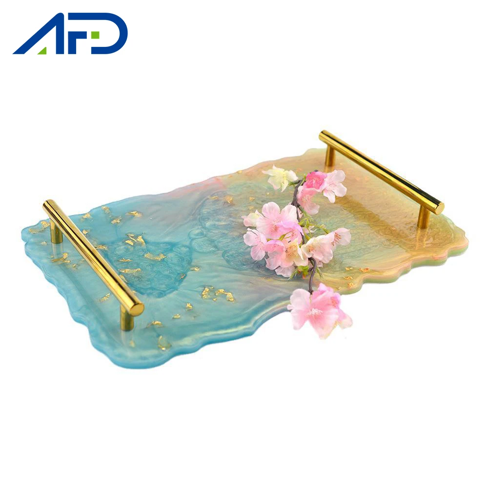 Силиконовая форма с большим лотком для творчества Необычные подставки из