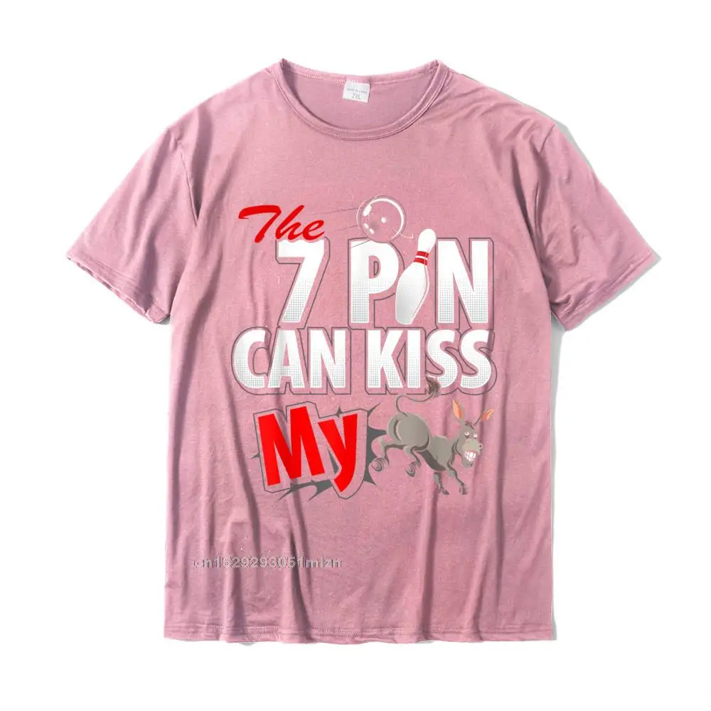 Футболка Seven 7 пин Can Kiss My Funny 10 Боулинг Мужская Женская футболка под заказ Топы