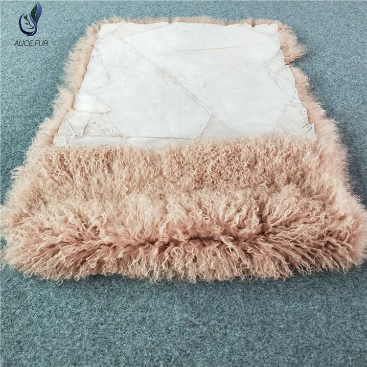 Одежда использование Пользовательские Окрашенные вьющиеся пластина меха