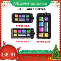 bigtreetech tft28 tft43 tft50 tft70 v3 0 touch screen 12864 lcd display for skr v1 4 turbo mini e3 ender 35 3d printer parts