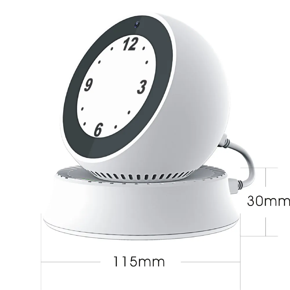 

Holder for Amazon Echo Spot Base for Echo Spot Support Smart Speaker Stand with Charging Function 5200Mah Mobile Power