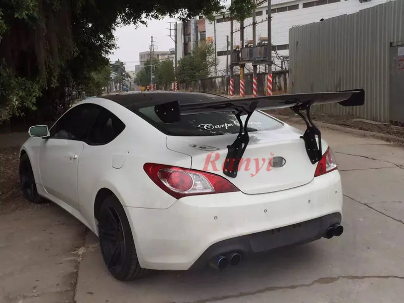 Genesis Coupe углеродное волокно Rocky Bunny спойлер для hyundai Genesis Coupe карбоновый спойлер багажника