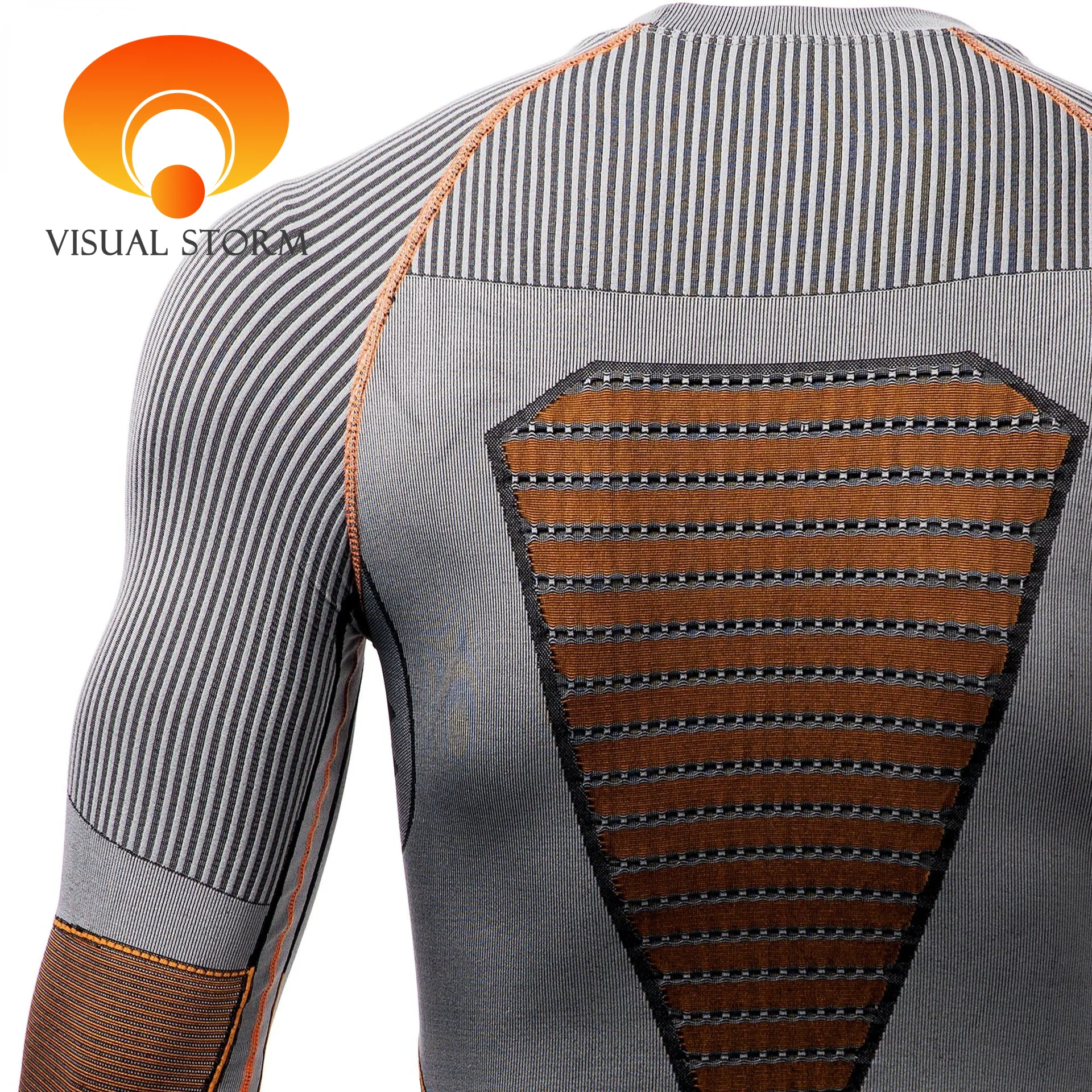 Professional Men Sport Shirt 3D Body Shaper Running Compression Shirts Corset Jersey Waist Trainer Slim Tops Gym Workout Sets