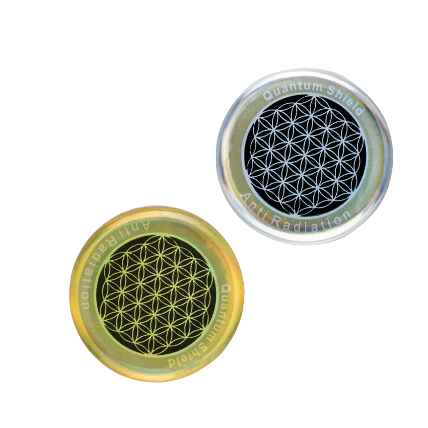EBUTY 6 шт. круглые с защитой от радиации мобильный телефон наклейки ЭМП скалярной