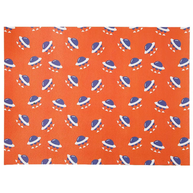 Rural Leather Placemats for Tableware Pad Oil Water Resistant Heat Insulation Non-Slip Tablemat Coaster Set Kitchen Washable | Дом и сад