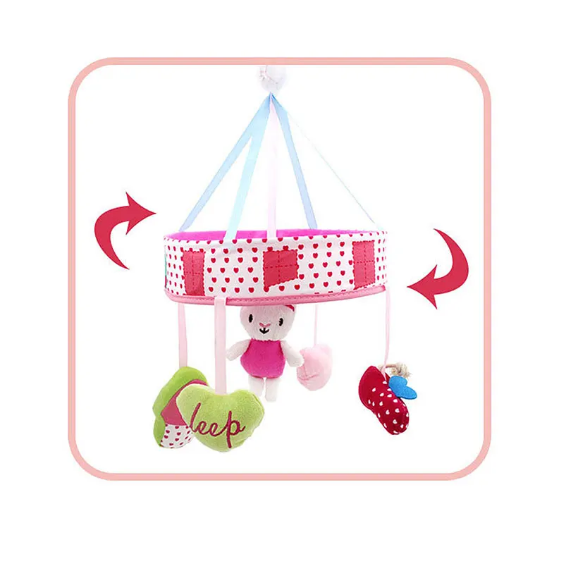 Детское постельное белье кроватка музыкальный мобильный подвесные вращающиеся