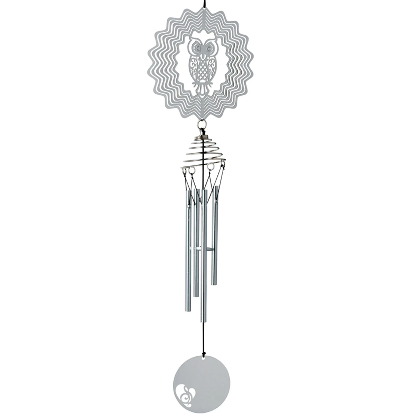 

Metal Wind Spinner Wind Chimes Pendant Handmade Crafts Home Garden Decoration Perfect Gifts PLDI889