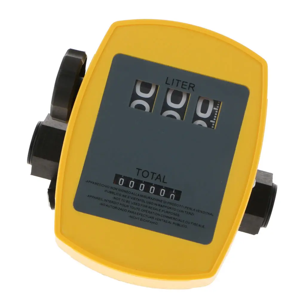 

Petrol Oil Fuel Flow Meter Counter Mechanical Fuel Meter of 1% High Accuracy 20-120L/min for Matching Oil Pump