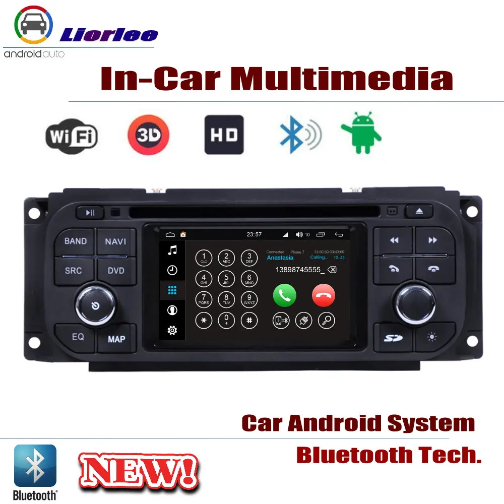 Для Dodge Ram Pickup 2002 2006 автомобильный Android плеер DVD GPS навигационная система HD экран
