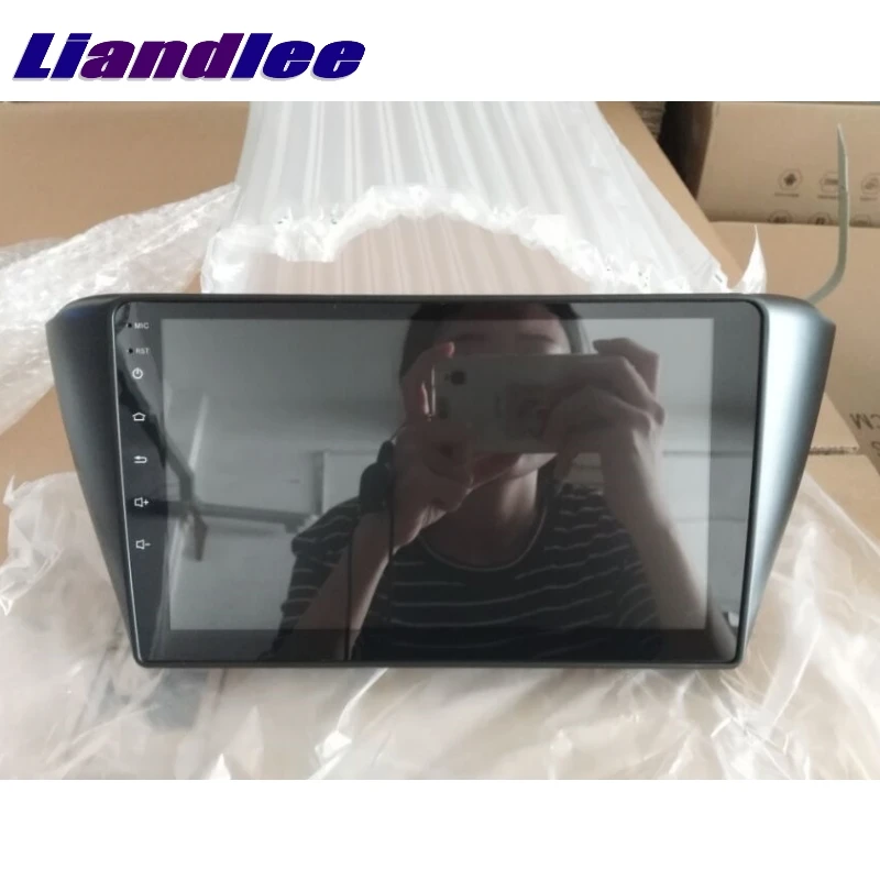 Liandlee для Skoda Fabia Mk3 2014 ~ 2020 Автомобильный мультимедийный ТВ DVD GPS аудио Hi Fi Радио