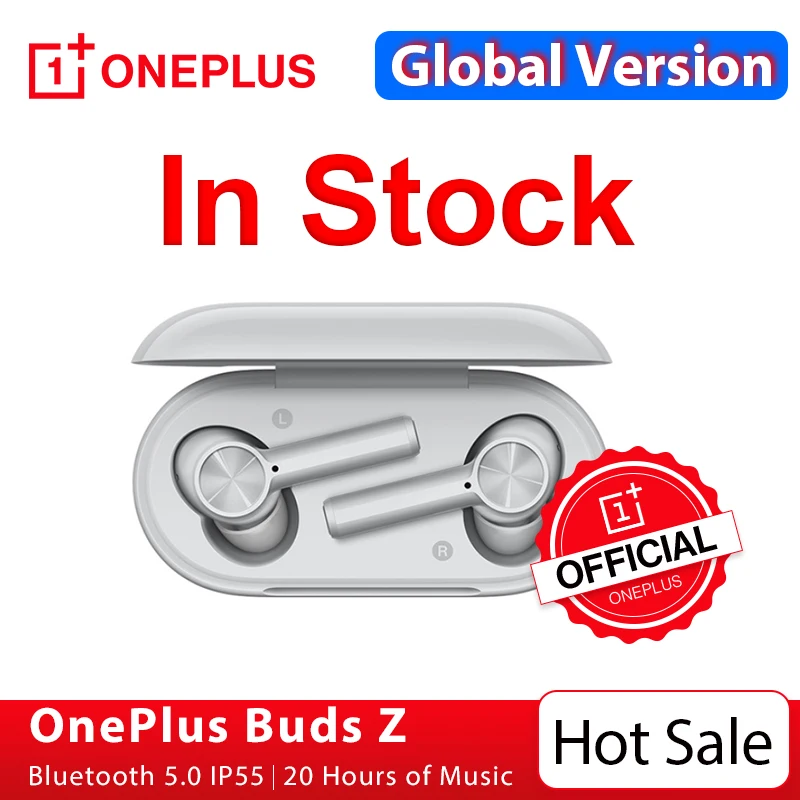 Глобальная версия OnePlus бутоны Z Беспроводной наушники официального магазина
