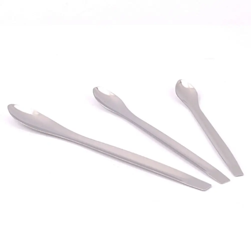 3pcs/Set Stainless Steel Medicinal Ladle Spoon Chemistry Experiment Pharmacy Lab Use Length 10/12/14cm Material: | Канцтовары для