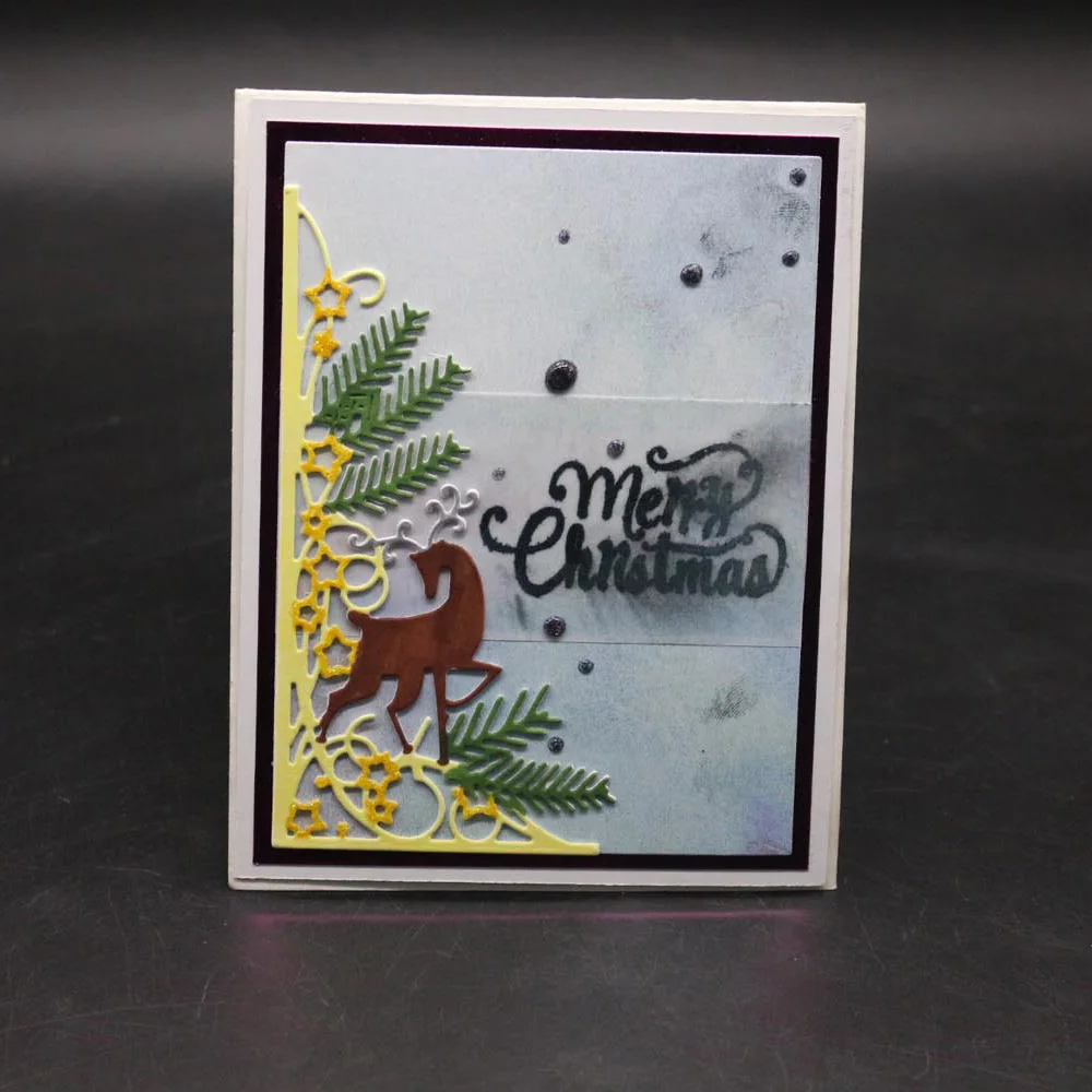 Поздравительная открытка граница кружева металлические Вырубные штампы