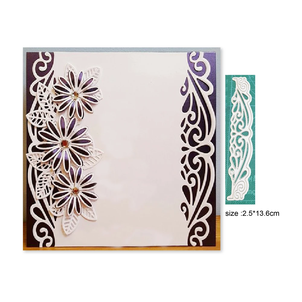 

Several Designs Metal Cutting Dies Mold Leaves Cluster Edge Scrapbook Paper Craft Knife Mould Blade Punch Stencils Dies