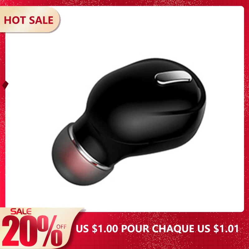 

XNCORN X9 Bluetooth Headset Ultra-small Single Ear Mini Invisible Earbuds Wireless Bluetooth Headset 5.0