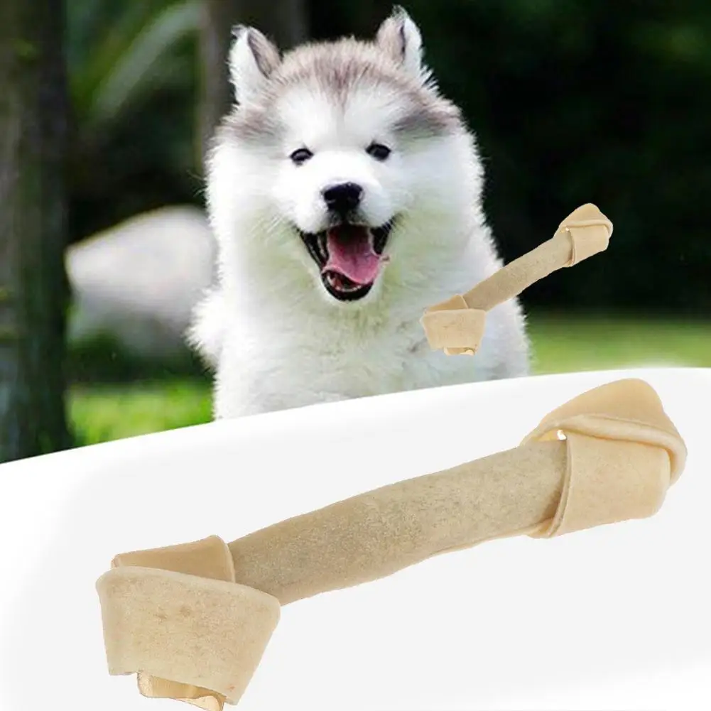 Игрушечные товары для собак зубная палочка из воловьей кожи молярная аксессуары