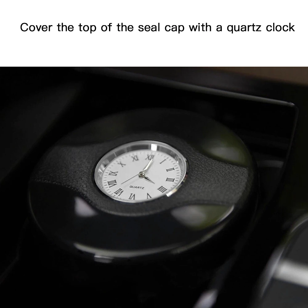 1 шт. автомобильная пепельница с часами светодиодный светильник для сигарет и