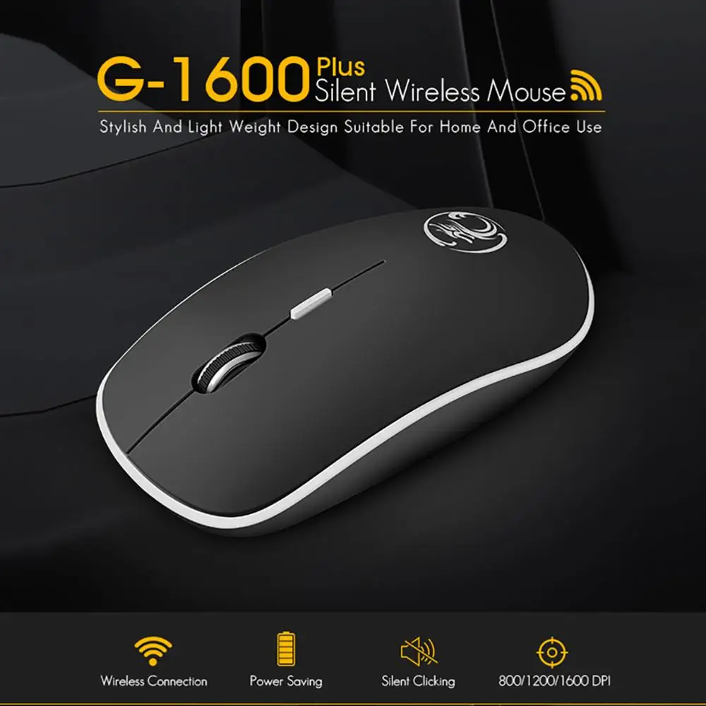 

Silent Wireless Mouse Wireless USB Mouse Computer Mouse for Laptop Silent Ergonomic Mause Laptop Accessories PC Mice Gamer Mause
