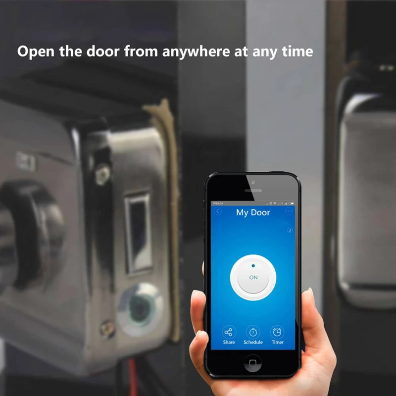 DC12V WiFi умный переключатель для Тегов Пульт дистанционного управления