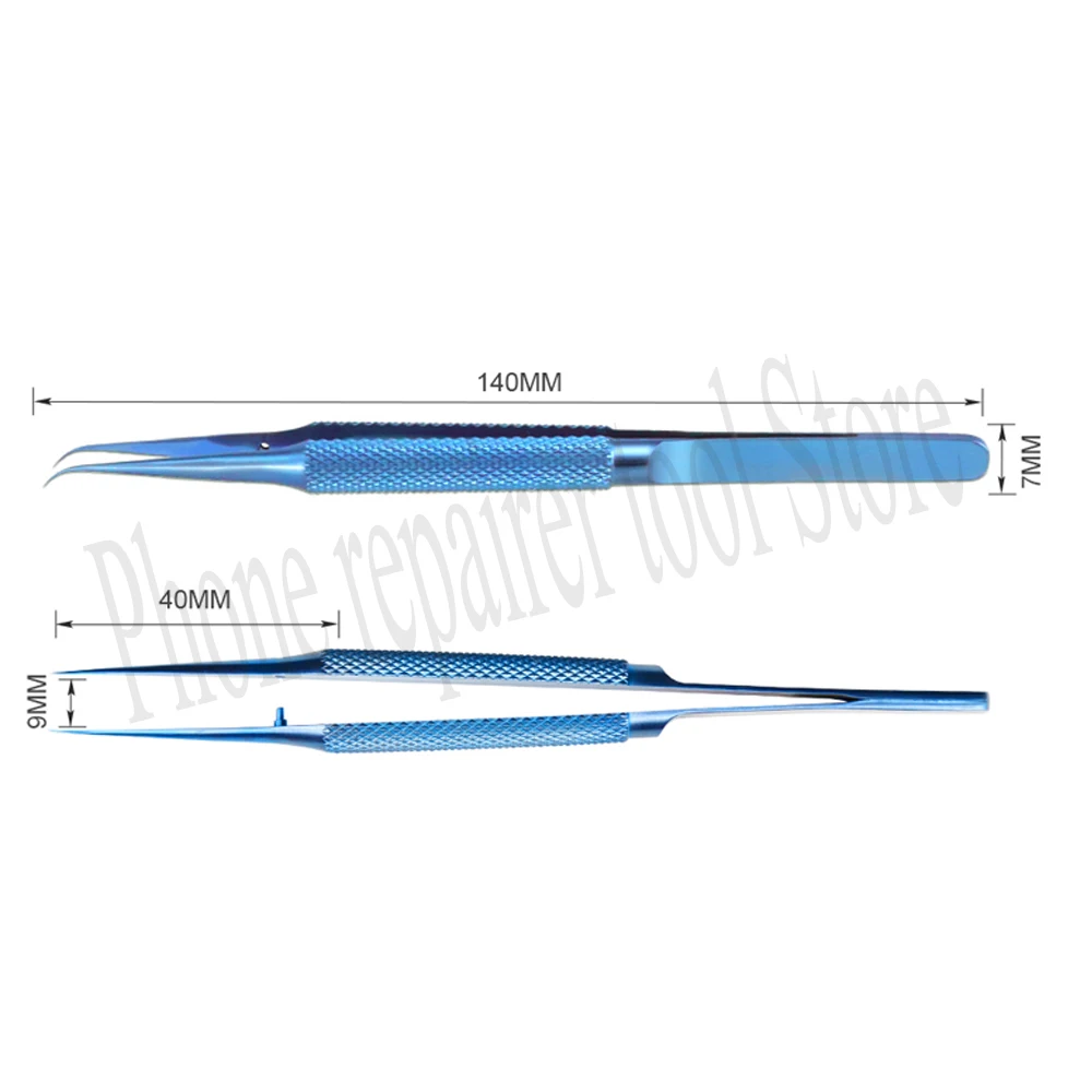 Titanium Alloy Precision Fingerprint Tweezers - Professional Maintenance Tool with 0.15mm Edge - Ideal for Apple Main Board Copper Wire Maintenance image 6