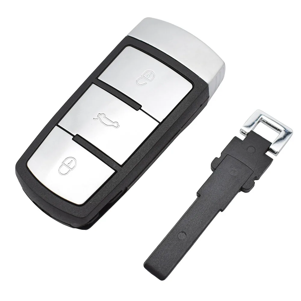 Корпус автомобильного ключа дистанционного управления Fob чехол для VW Passat B6 3C B7