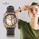 Часы женские кварцевые BOBO BIRD reloj mujer, водонепроницаемые, подарок на день Святого Валентина