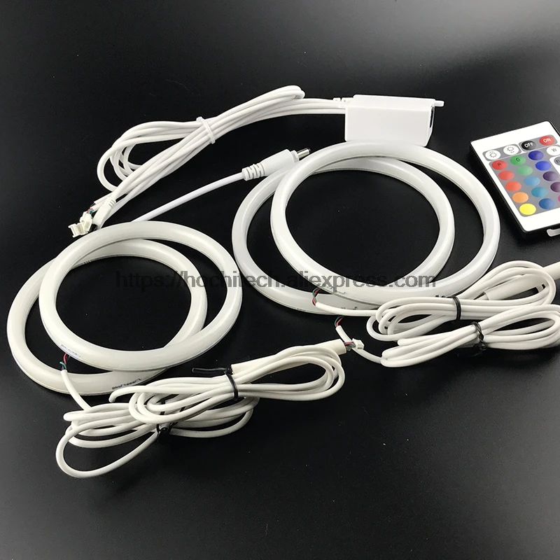 HochiTech 5050 SMD хлопок Multi Цвет RGB комплект светодиодов глаза ангела с Дистанционный
