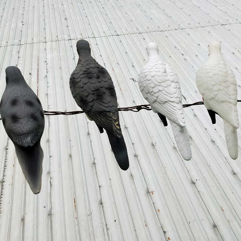 Горячий пластиковый голубь двора охотничьи приманки Декор Поддельные модели