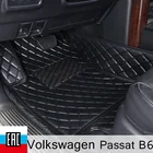 Коврики для авто Volkswagen Passat B6 2005-2010 для автомобиля аксессуары из экокожи в салон.автоаксессуалы из индивидуальный пошив.аксесуары для автомобиля из ручной работы.