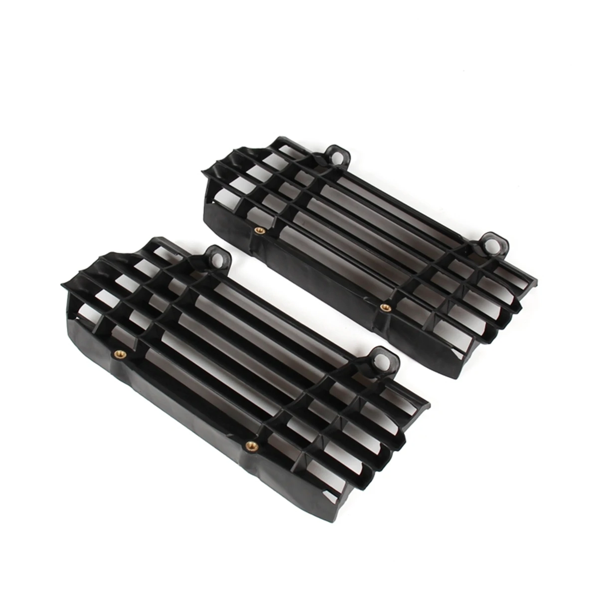 

Radiator Black Plastic Shroud Fins Guard For KTM XC-W EXC 125-300 17-18 EXC-F 250/350 17-18 Enduro Motorcycle Free Shipping
