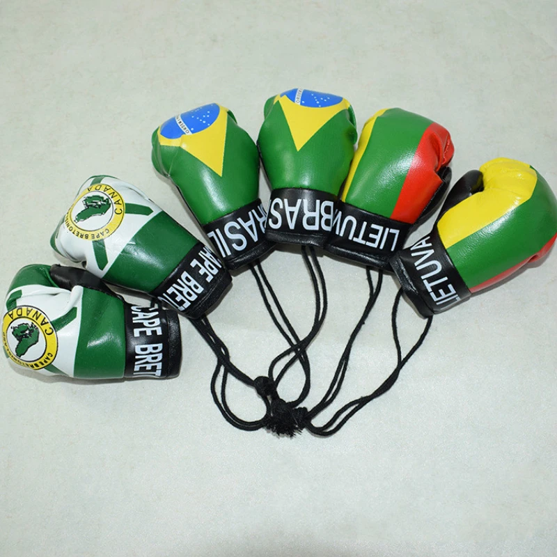 Mini Newborn Photography Props Simulation Boxing Glove Flag Gloves for Baby Photo Prop Decorated Accessories |