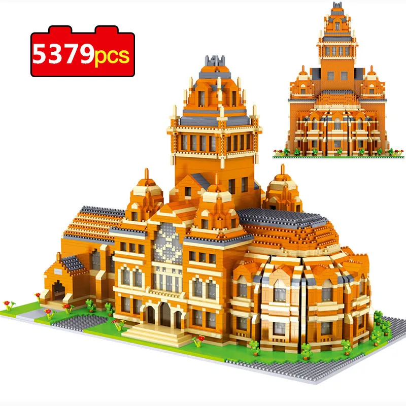 

5379 шт., Детский конструктор «всемирно известная архитектура»