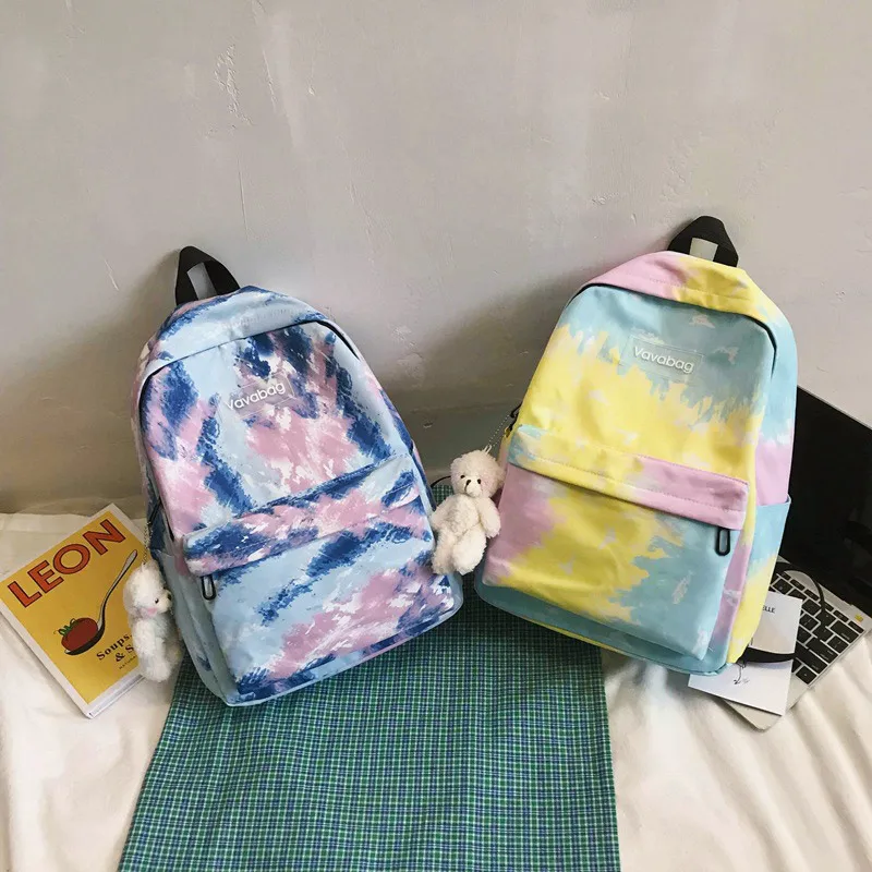 

Fashion Cute Priting Waterproof Backpack For Women Teen Girl Student School Book Bag Casual Shoulder Travel Bag Mochilas Female