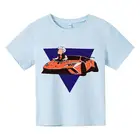 Летняя Новинка, необычная женская модная повседневная хлопковая Футболка Merch A4 с принтом ламбы, Детская футболка с коротким рукавом