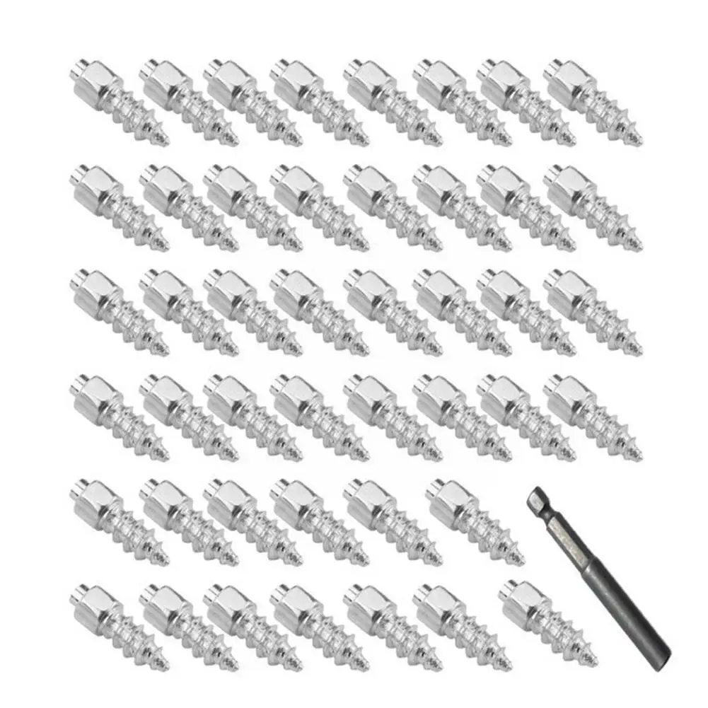 Винтовые шипы противоскользящие падающие колесные шины для автомобиля