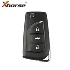 Универсальный беспроводной пульт дистанционного управления Xhorse VVDI2 XNTO00EN для Toyota, 3 кнопки, 1 шт.
