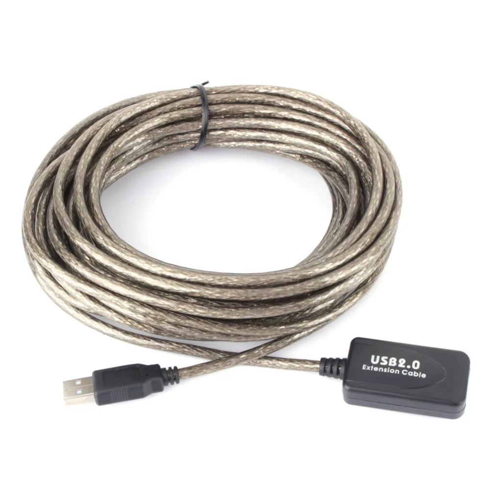 5, 10 м, 15 м, 20 м USB 2,0 кабель-удлинитель Usb удлинитель для головок Майнер для минимужчина соединителя USB горящие товары