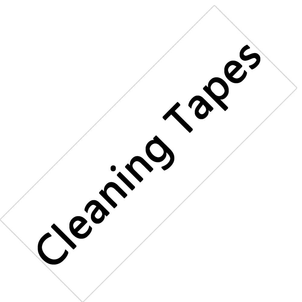 CleaningTapes Юнистар совместимый для лента Dymo 12 мм 45013 45010 45018 45023 принтер этикеток для LabelManager 210 280 300 450 - Цвет: CleaningTapes